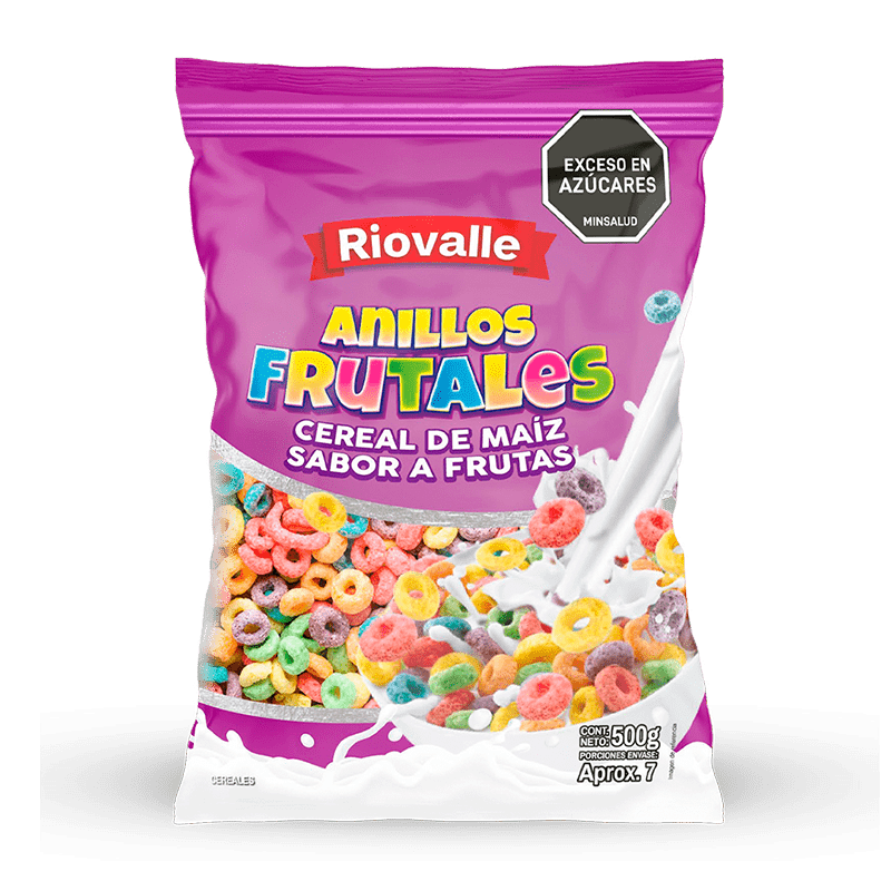 CEREAL ANILLOS FRUTALES 500G RIOVALLE