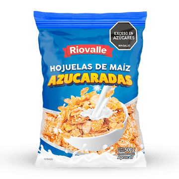 CEREAL HOJUELA AZUCARADA 500G RIOVALLE