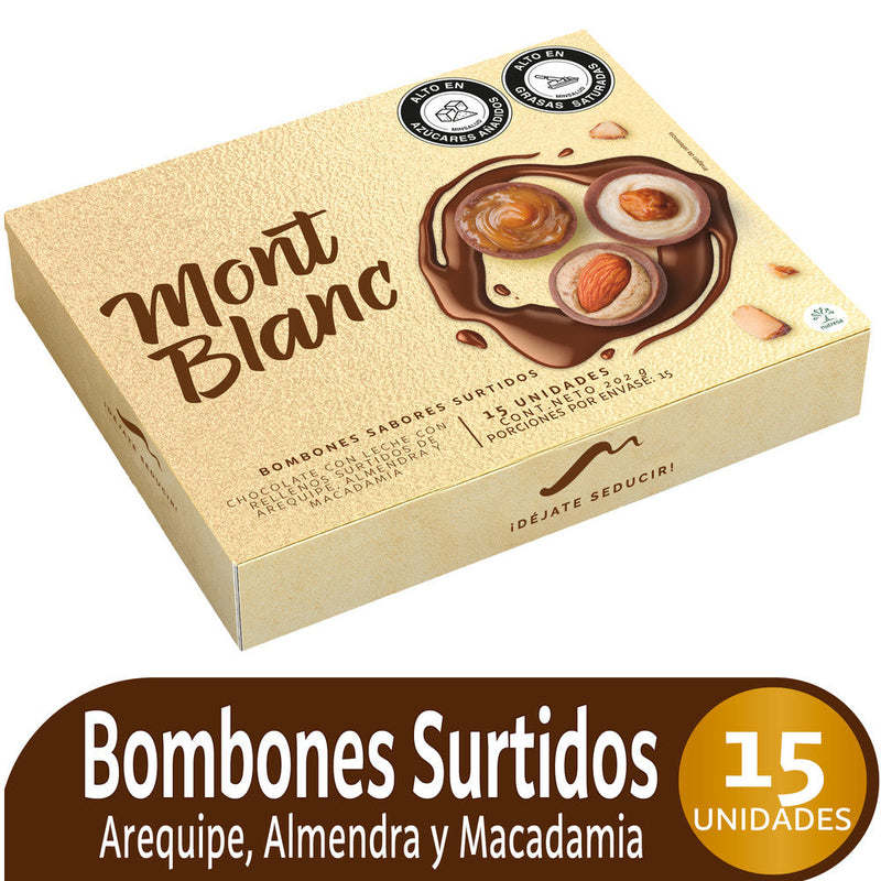 CHOCOLATINA MONTBLANC 15U 202G BOMB