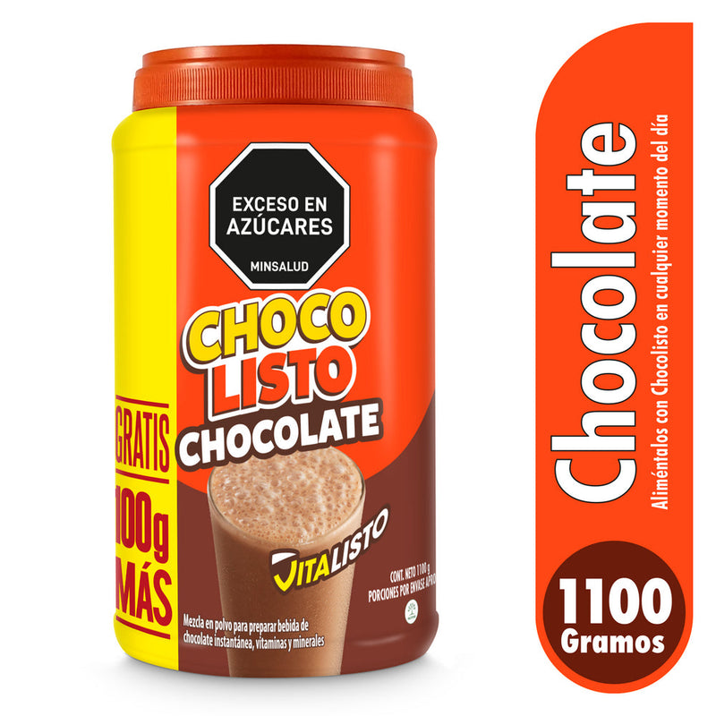 CHOCOLISTO 1100G EXTRACONTENIDO