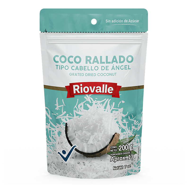 COCO RALLADO RIOVALLE 200G S/AZUCAR