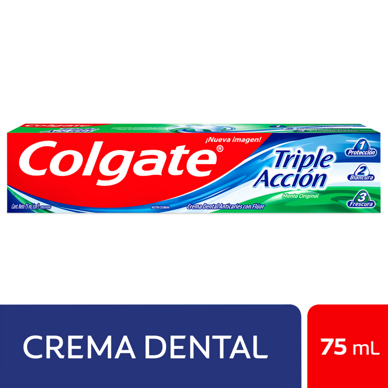 CREMA COLGATE 75ML TRIPLE ACCIÒN