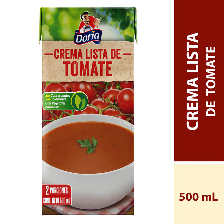 CREMA DORIA 500ML TOMATE