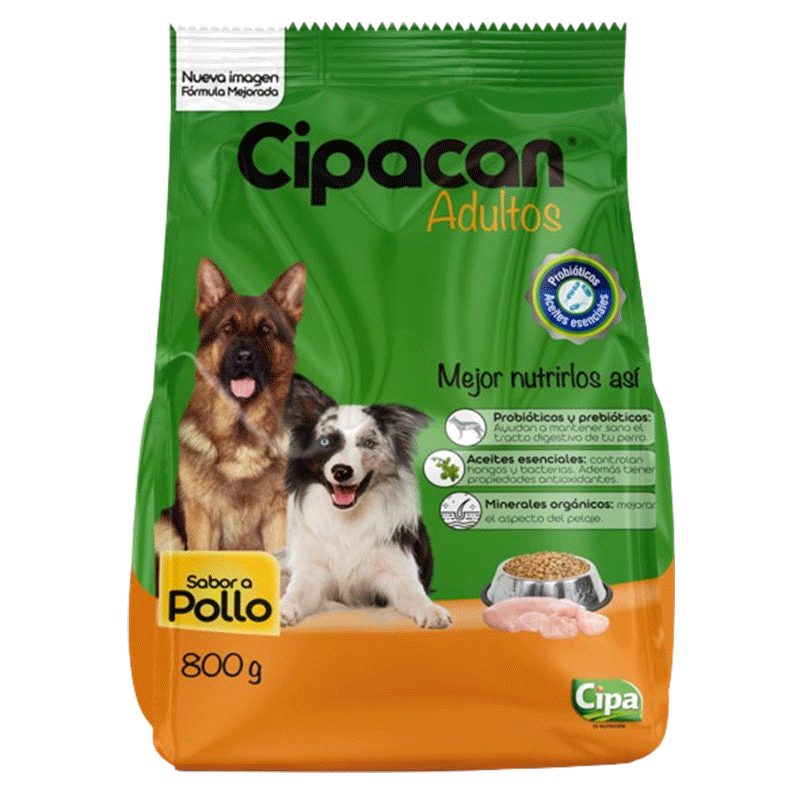 CUIDO CIPACAN CROQUETAS 800G POLLO