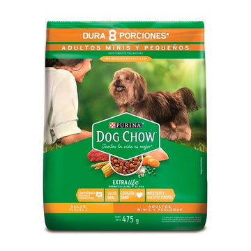 CUIDO DOGCHOW 475G RAZA PEQUENA VIDA SAN