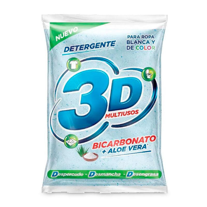 DETERGENTE 3D 3000G BICARBONATO/ALOE