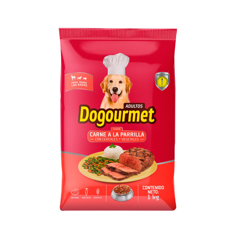 CUIDO DOGOURMET 1000G ADULTO CARNE/PARIL