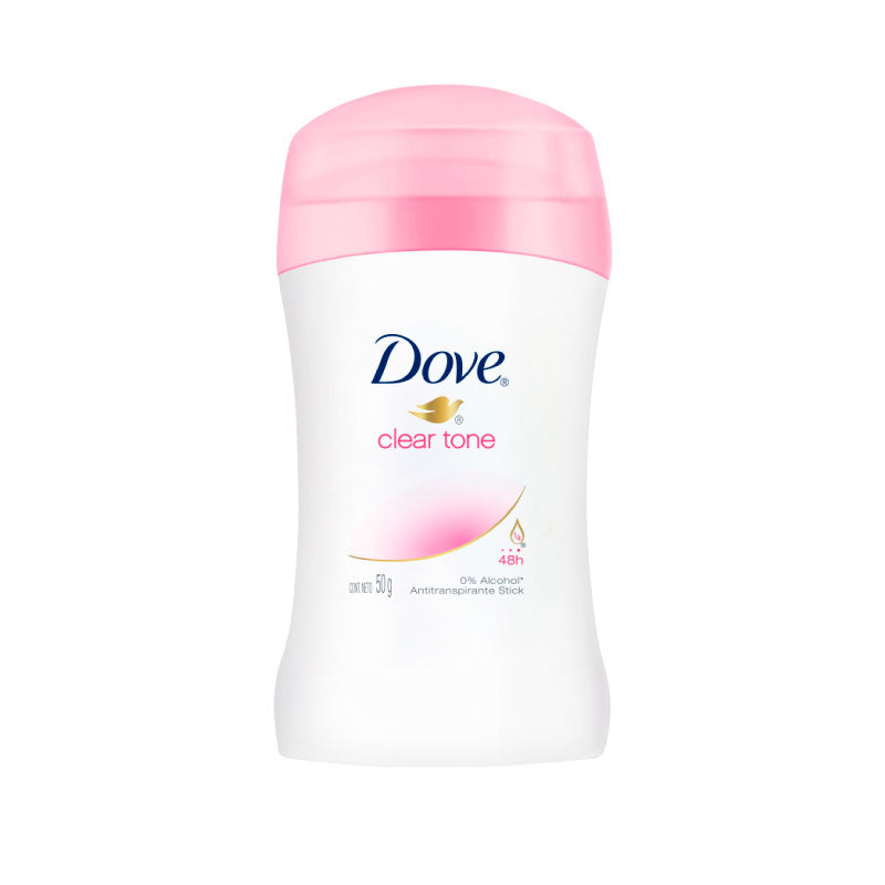 DESODORANTE DOVE 50G STICK CLEAR TONE