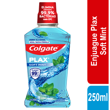 ENJUAGUE COLGATE 250M PLAX S/ALCOH