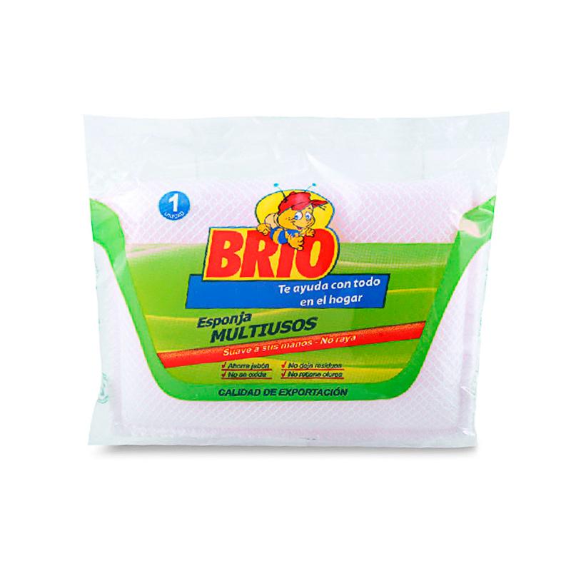 ESPONJA MULTIUSOS BRIO 1U