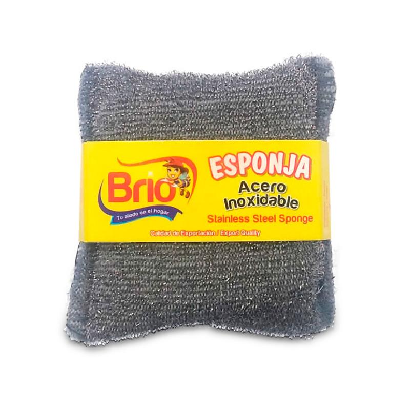ESPONJA BRIO ACERO INOXIDABLE X 1