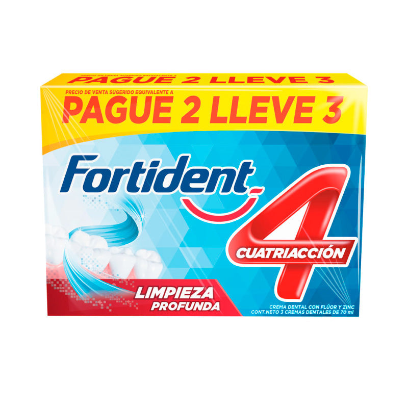 CREMA FORTIDENT 70ML PAGUE 2U LLEVE 3U