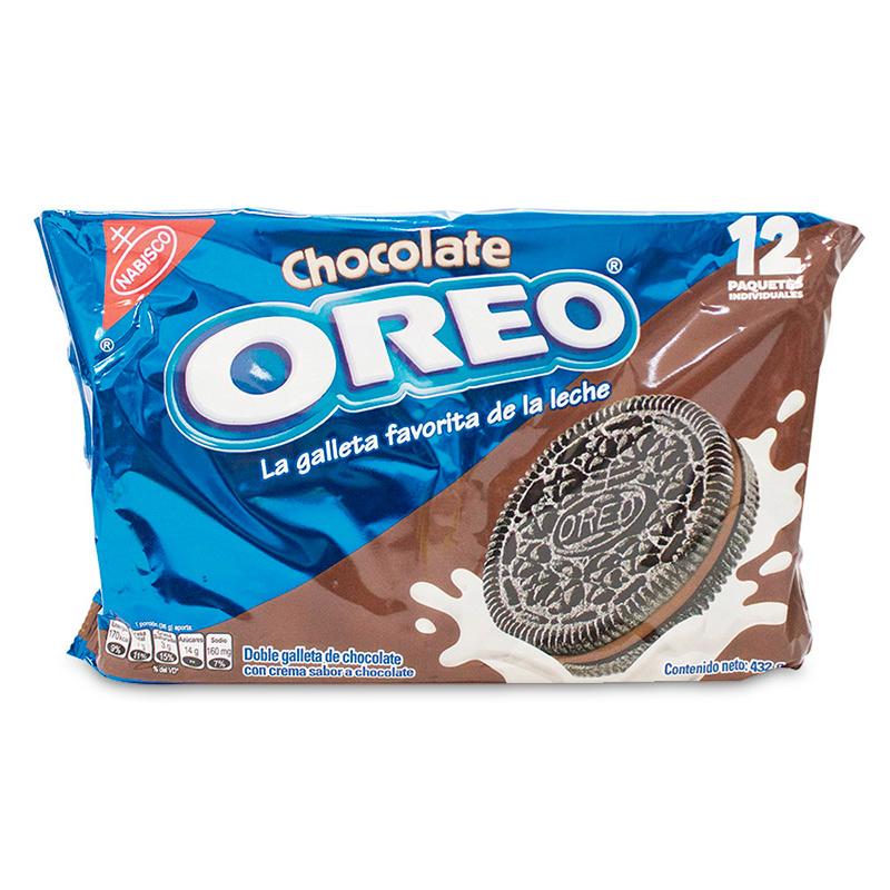 GALLETA OREO 12U 432G CHOCOLATE