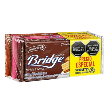 GALLETA BRIDGE 3U 453 SURTIDO