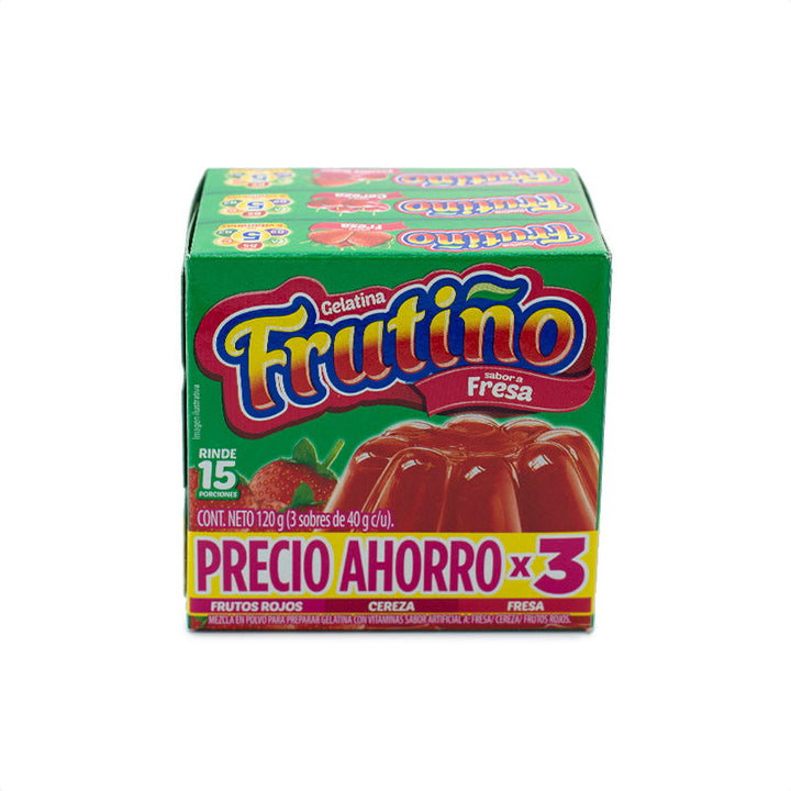 GELATINA FRUTINO X3 40G C/U FRE/CER/FRU