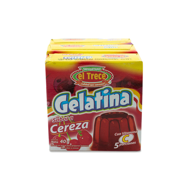 GELATINA EL TRECE 3U 40G