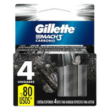 REPUESTO GILLETTE 4U MACH3 CARBON