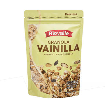 GRANOLA RIOVALLE 500G VAINILLA