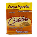 JABON CRISTALINO 3U 375G AVENA