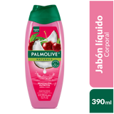 JABON PALMOLIVE LIQUIDO 390ML CEREZA & COCO