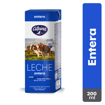 LECHE ALPINA 200G CAJA ENTERA