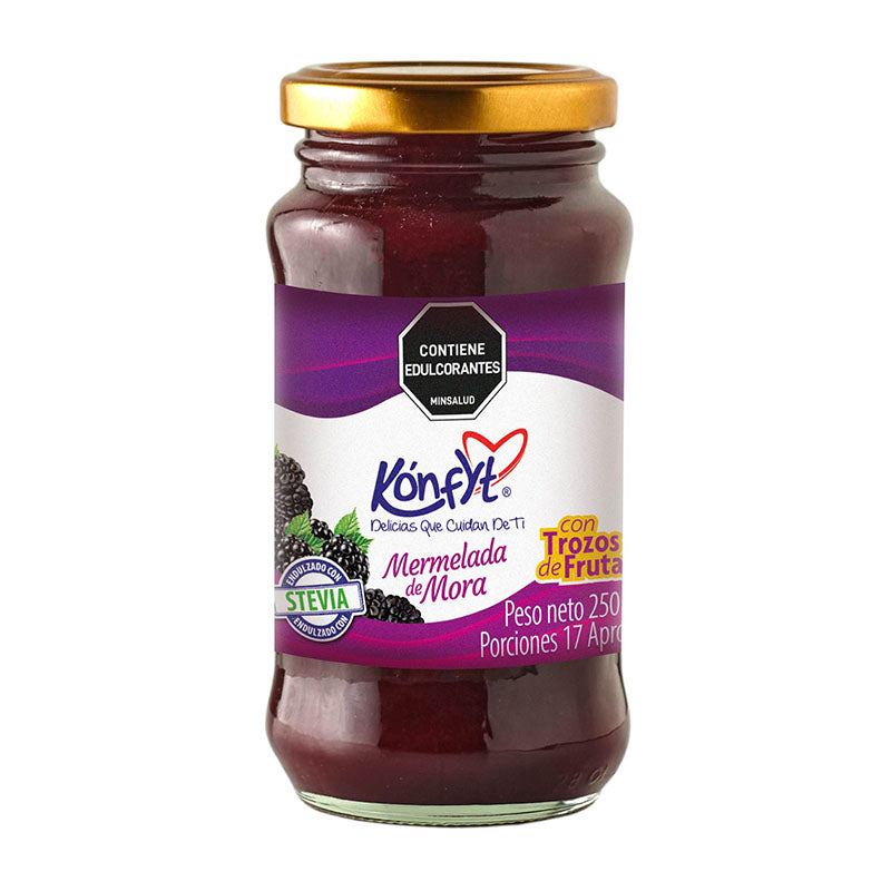 MERMELADA KONFYT 250G MORA