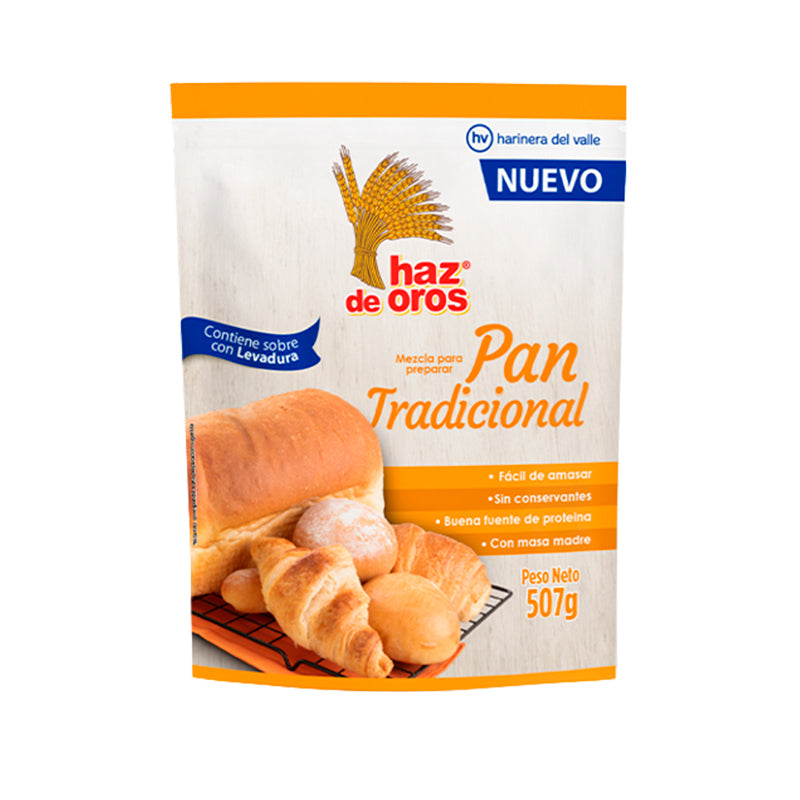 MEZCLA PAN HAZ DE OROS 507G TRADICIONAL