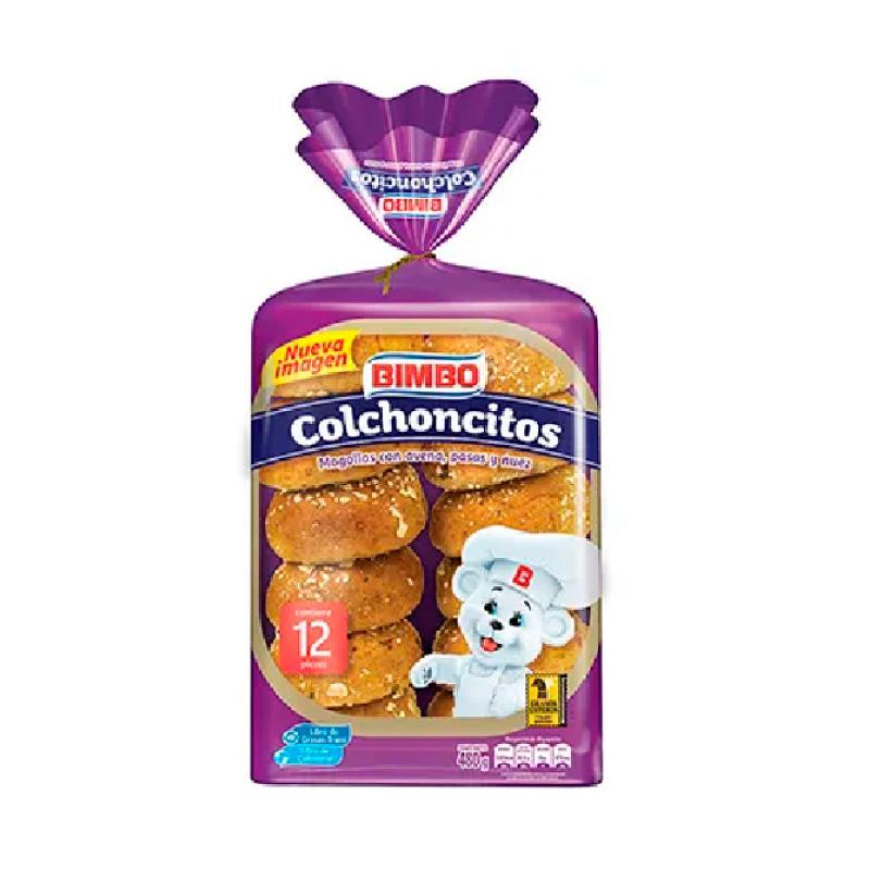 MOGOLLA BIMBO INTEGRAL AVEN PASAS NUEZ 480G