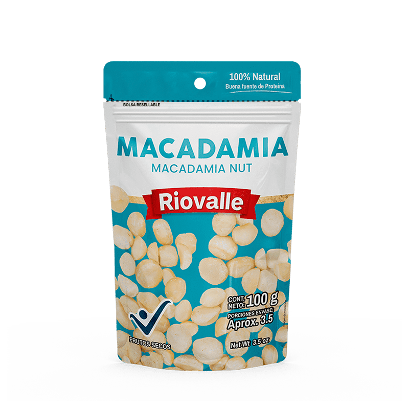NUEZ DE MACADAMIA RIOVALLE 100G