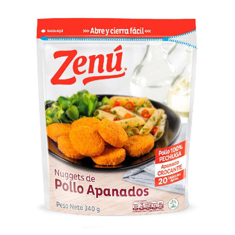 NUGGETS ZENU 340G POLLO