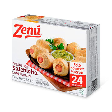 PALITO SALCHICHA ZENU 540G PARA HORNEAR