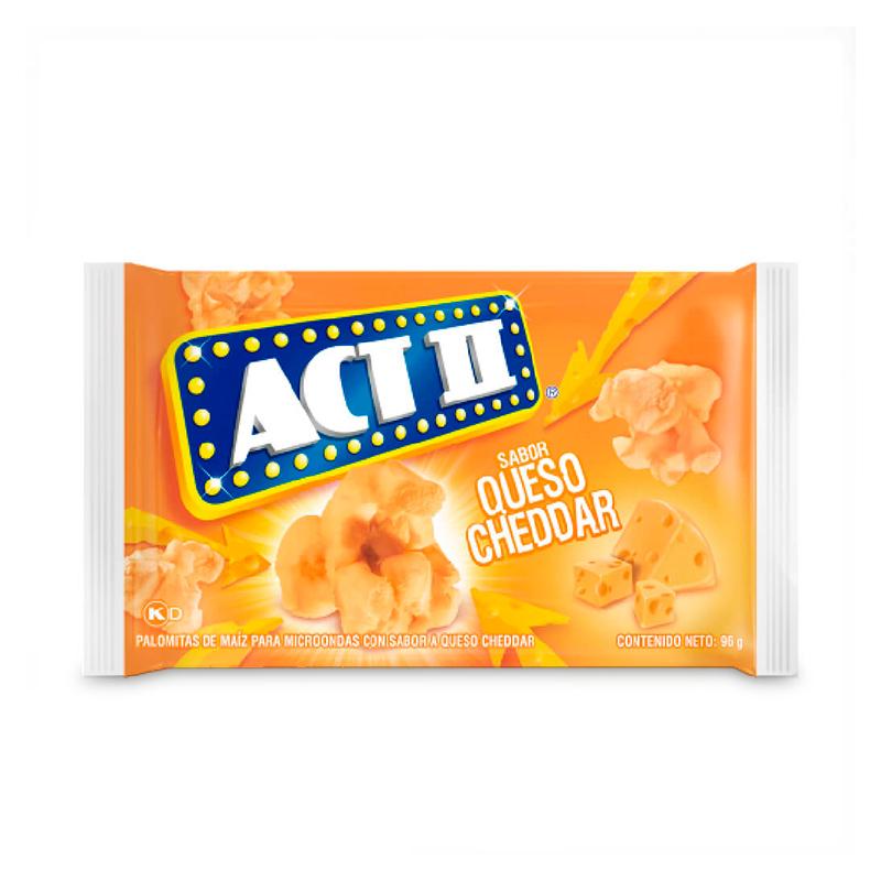 PALOMITAS ACT II 96G QUESO/CHEDAR