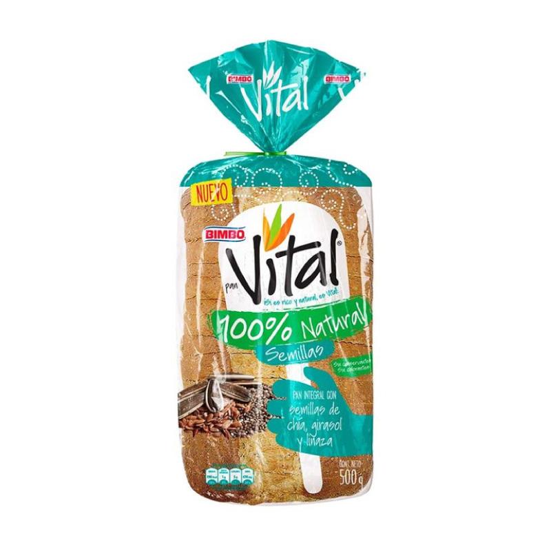 PAN BIMBO VITAL SEMILLA 500G