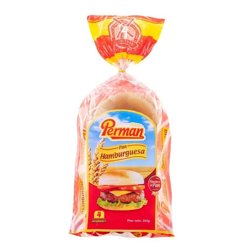 PAN HAMBURGUESA 245G SENCILLA