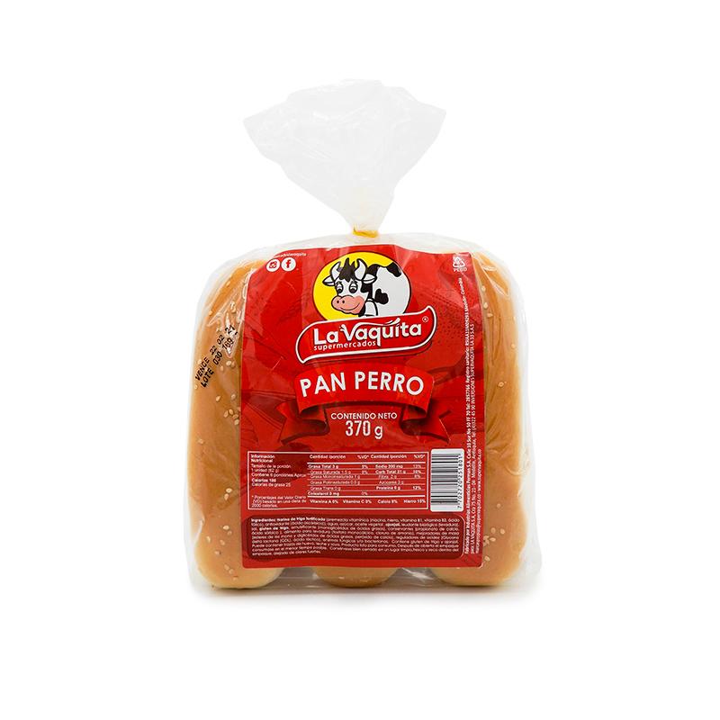 PAN PERRO LA VAQUITA 6U 370G
