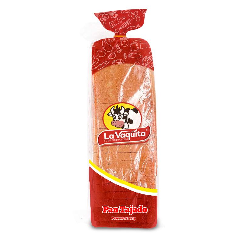 PAN TAJADO LA VAQUITA 450G BLANCO