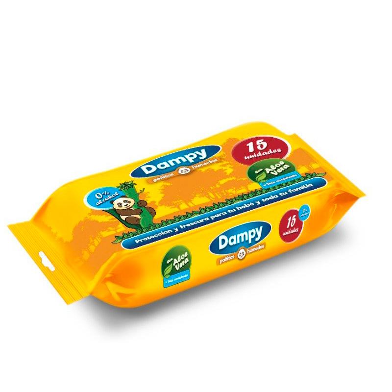 PANITOS HUMEDOS 15U DAMPY