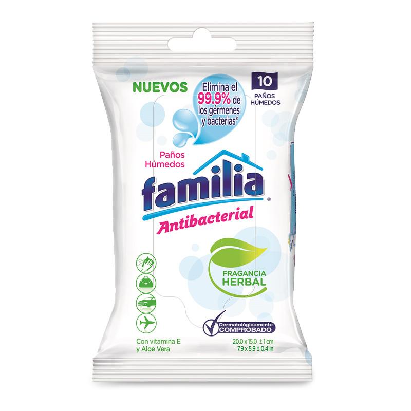 PANITOS HUMEDOS FAMILIA 10U MULTIUSOS
