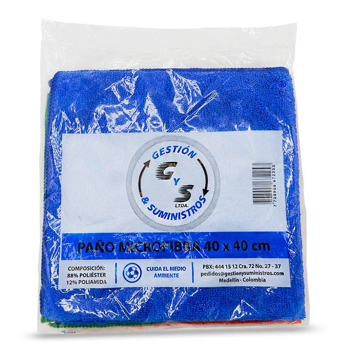 PANO MICROFIBRA 40X40 GS