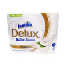 PAPEL HIGIENICO FAMILIA 4U DELUX ULTRA SUAVE