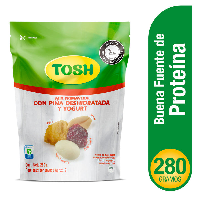 PASABOCA TOSH 280G MIX PRIMEVERAL