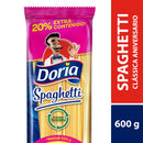 PASTA DORIA 600G SPAGUETTI CLASICA ED ES