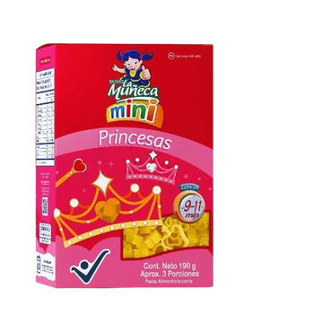 PASTA LA MUNECA 190G MINI PRINCESAS