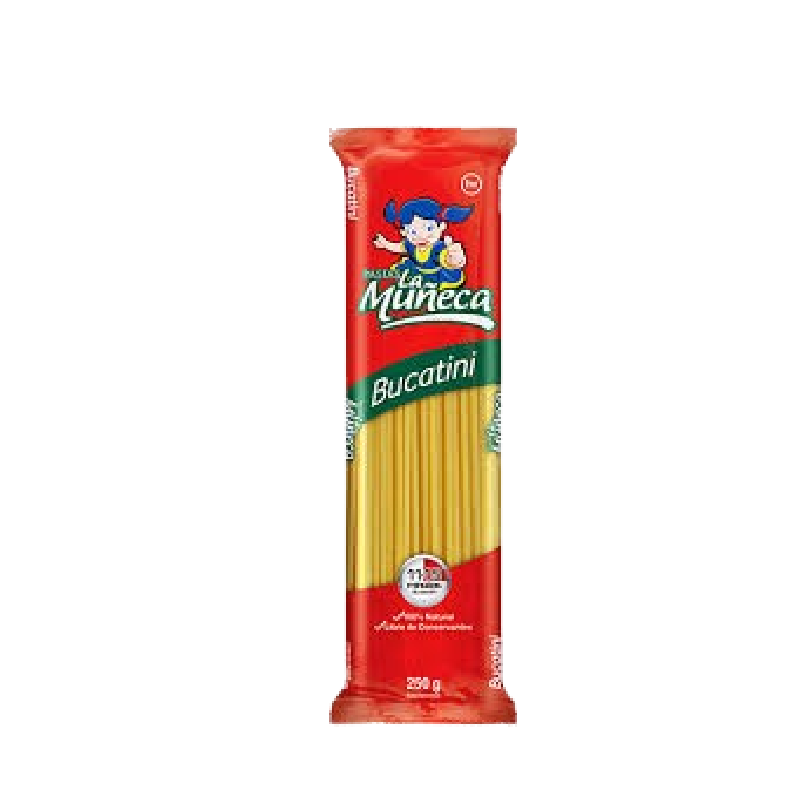 PASTA LA MUNECA 250G BUCATINI