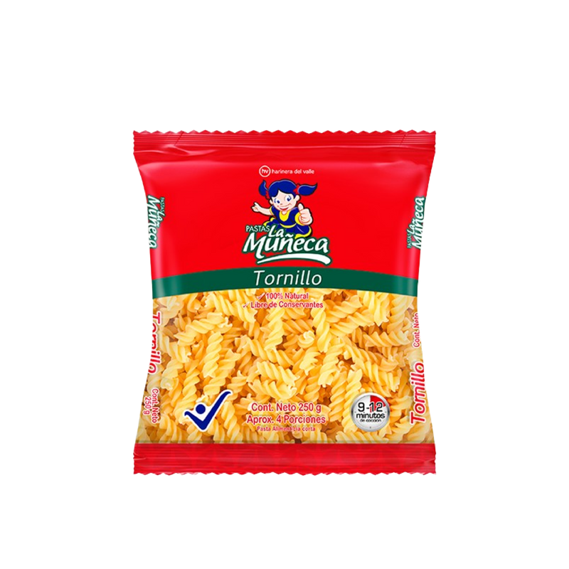 PASTA LA MUÑECA 250G TORNILLO