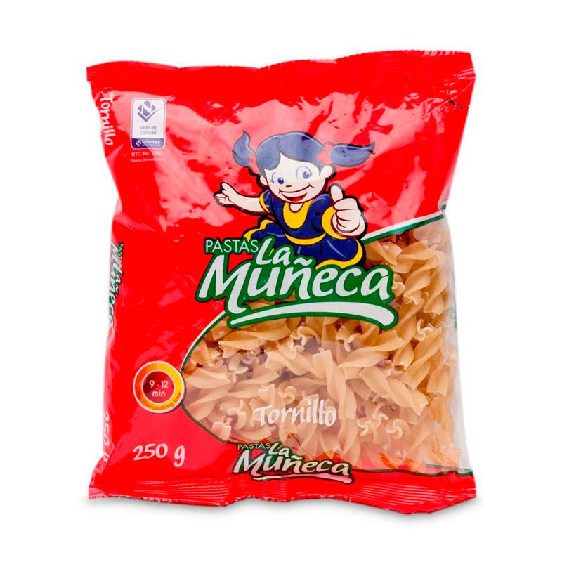 PASTA LA MUNECA 250G TORNILLO
