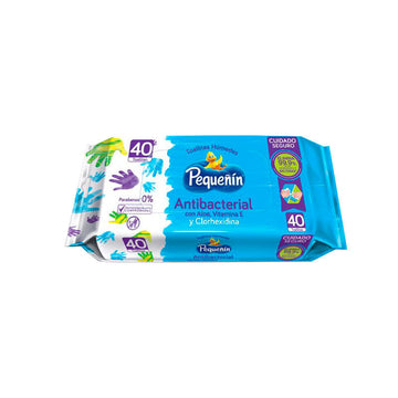 TOALLITA PEQUENIN 40U ANTIBACTERIAL