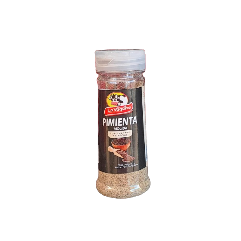 PIMIENTA MOLIDA 60G LA VAQUITA PET