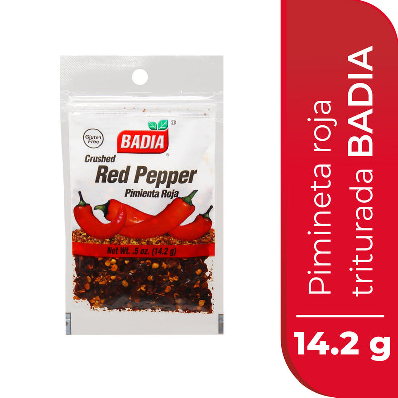 PIMIENTA ROJA CRUSHED 14.2G BADIA