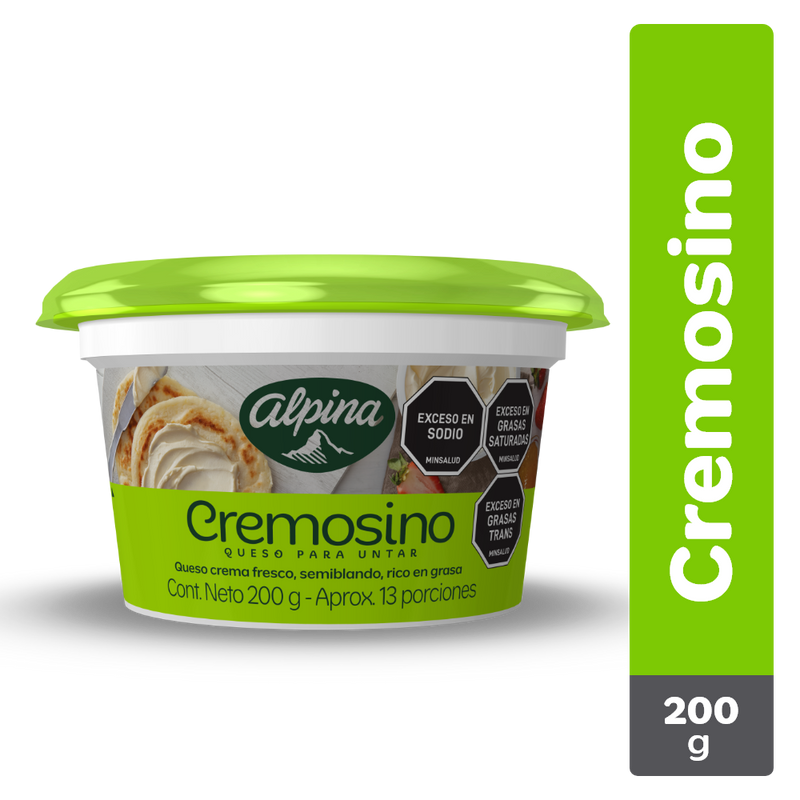 QUESO CREMA ALPINA 200G